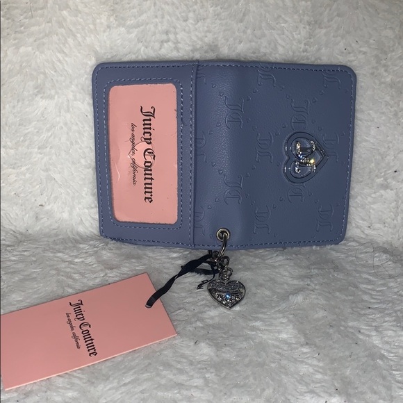 Juicy Couture Lavender Wallet with Heart Detail - Picture 4 of 8